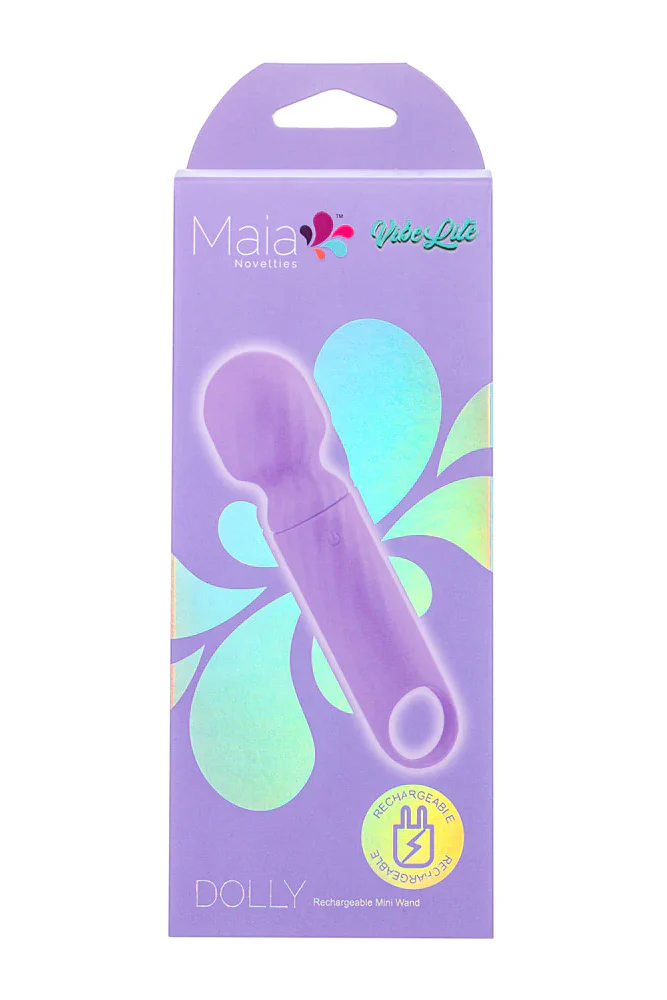 Maia Toys - VibeLite - Dolly Mini Wand Vibrator - Lavender - Image 6