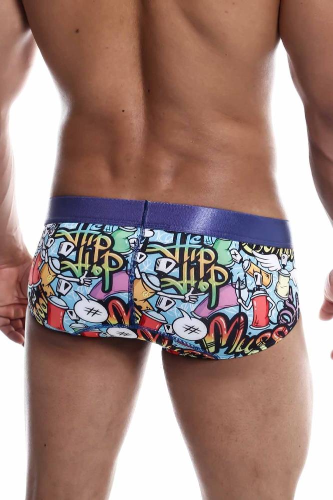 Male Basics - Hipster Brief - Music Print - MB203-MSC - Image 3
