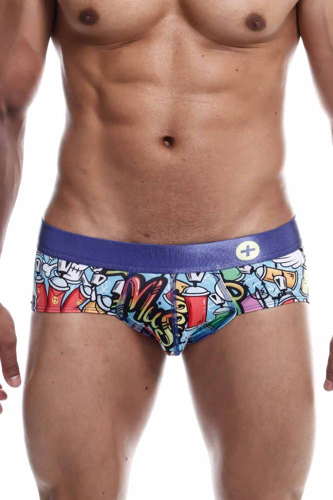 Male Basics - Hipster Brief - Music Print - MB203-MSC - Image 4