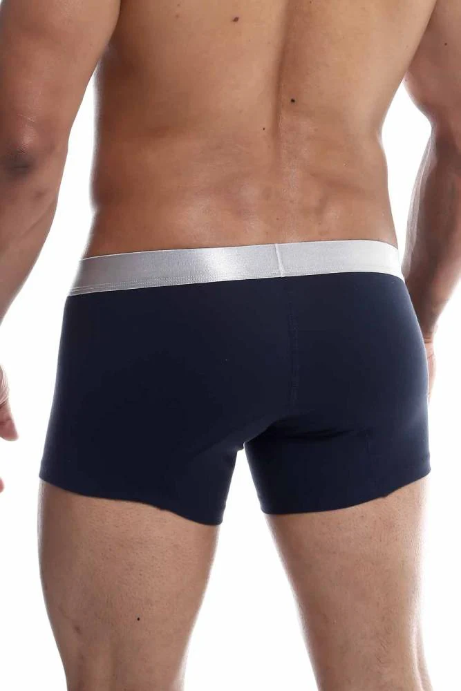 Male Basics - Pima Trunk - Navy - MB101 - Image 3