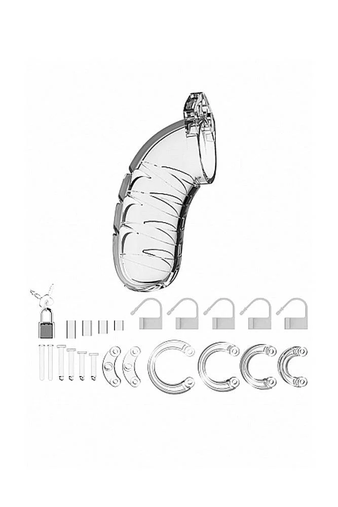 ManCage by Shots Toys - Model 04 Cock Cage - 4.5 Inch - Clear - Image 2
