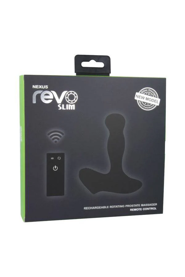 Nexus - Revo Slim Prostate Massager - Black - Image 2