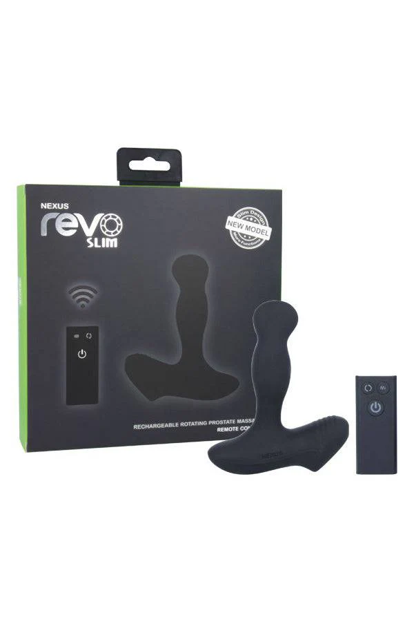 Nexus - Revo Slim Prostate Massager - Black - Image 3