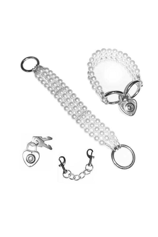 Nobu - Elegant Pearl Cuffs - Assorted Sizes - Image 2