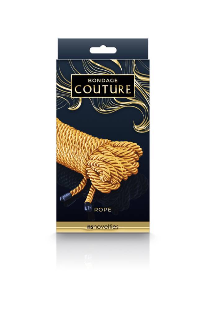 NS Novelties - Bondage Couture - Bondage Rope - Gold - Image 2