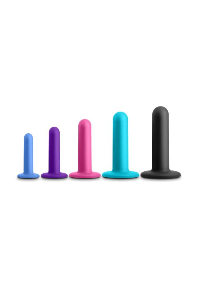 NS Novelties - Colours - 5 Piece Silicone Dilator Kit - Multicolor
