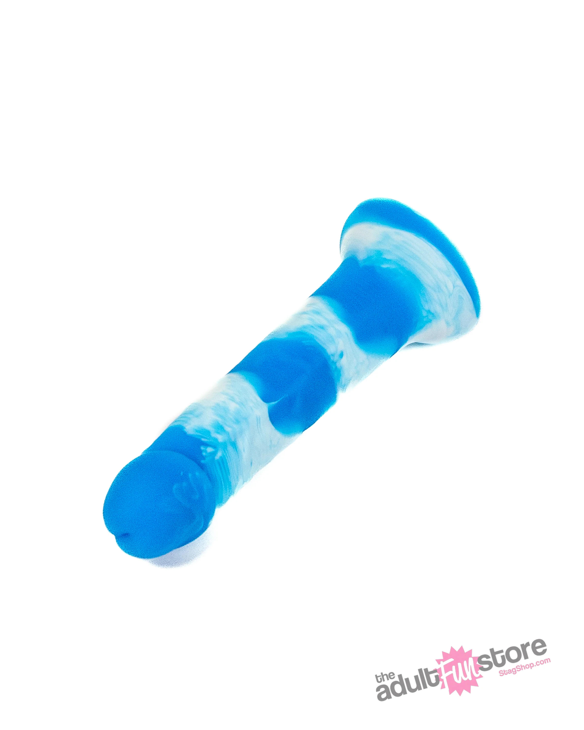 NS Novelties - Colours - 6 Inch Pleasures Yum Yum Dildo - Blue - Image 4