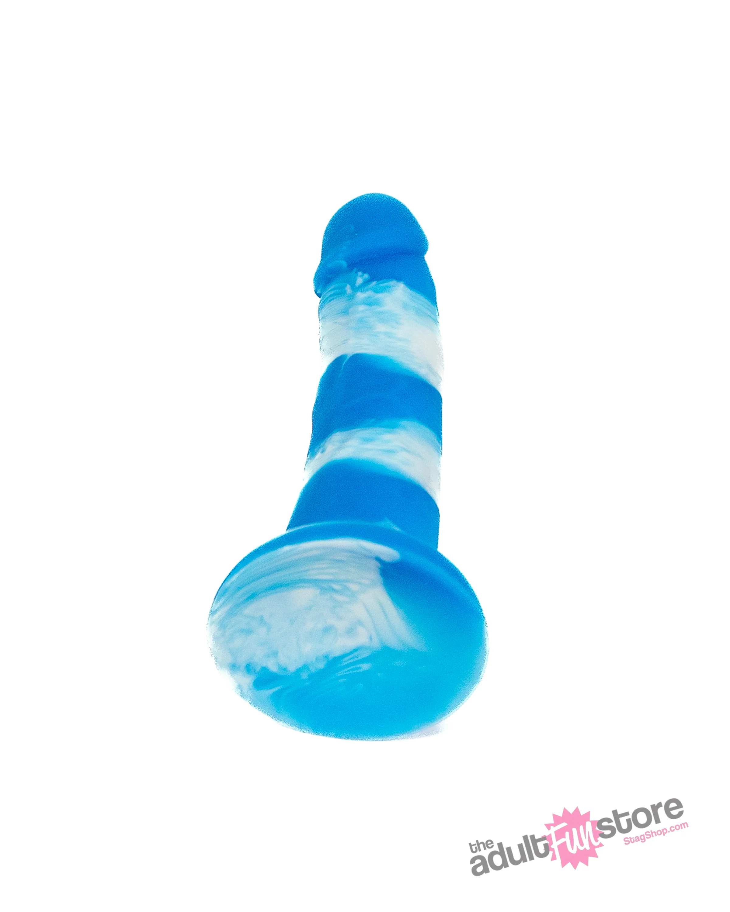 NS Novelties - Colours - 6 Inch Pleasures Yum Yum Dildo - Blue - Image 5