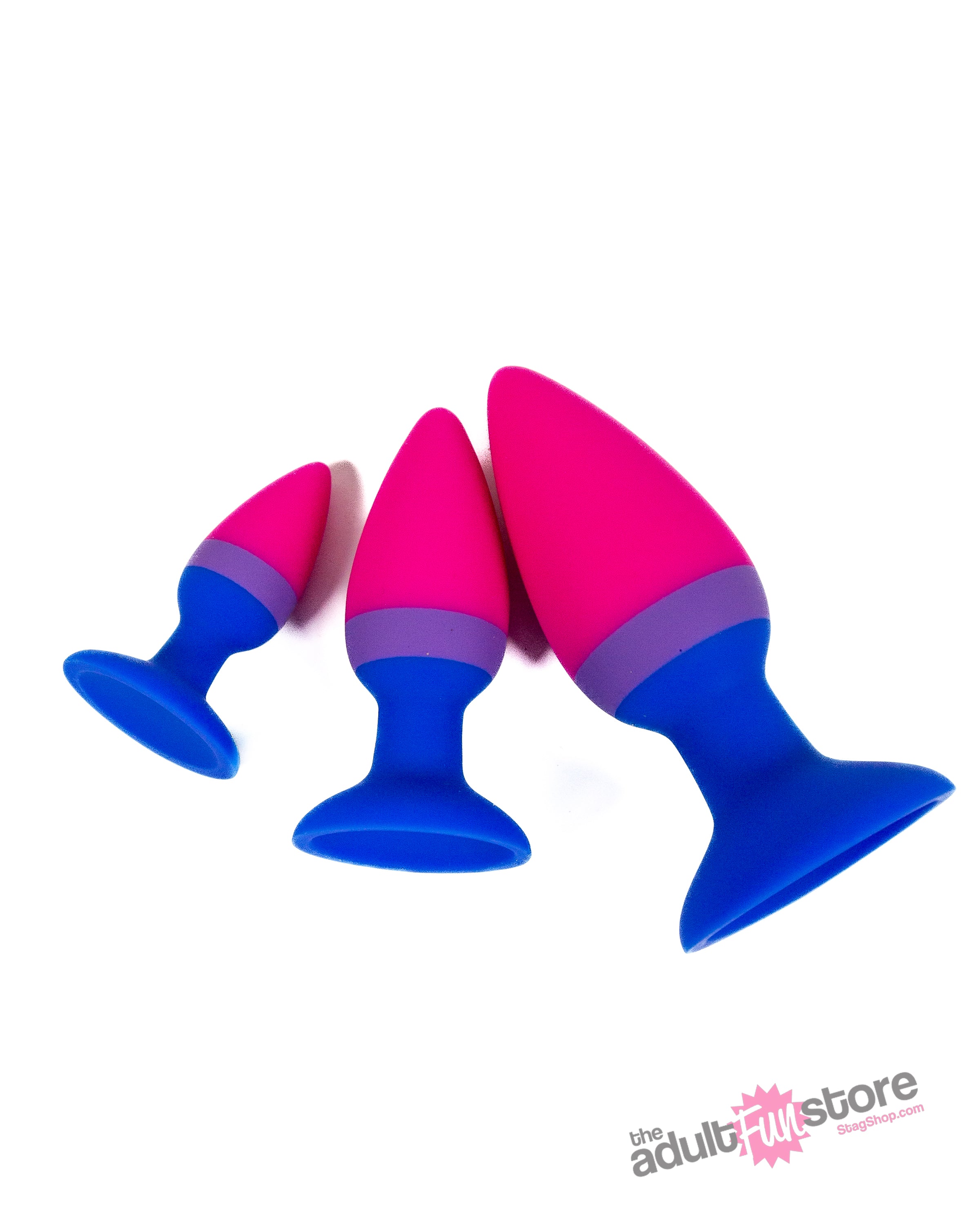NS Novelties - Colours -  Silicone Bi-Flag Anal Training Kit - Image 2