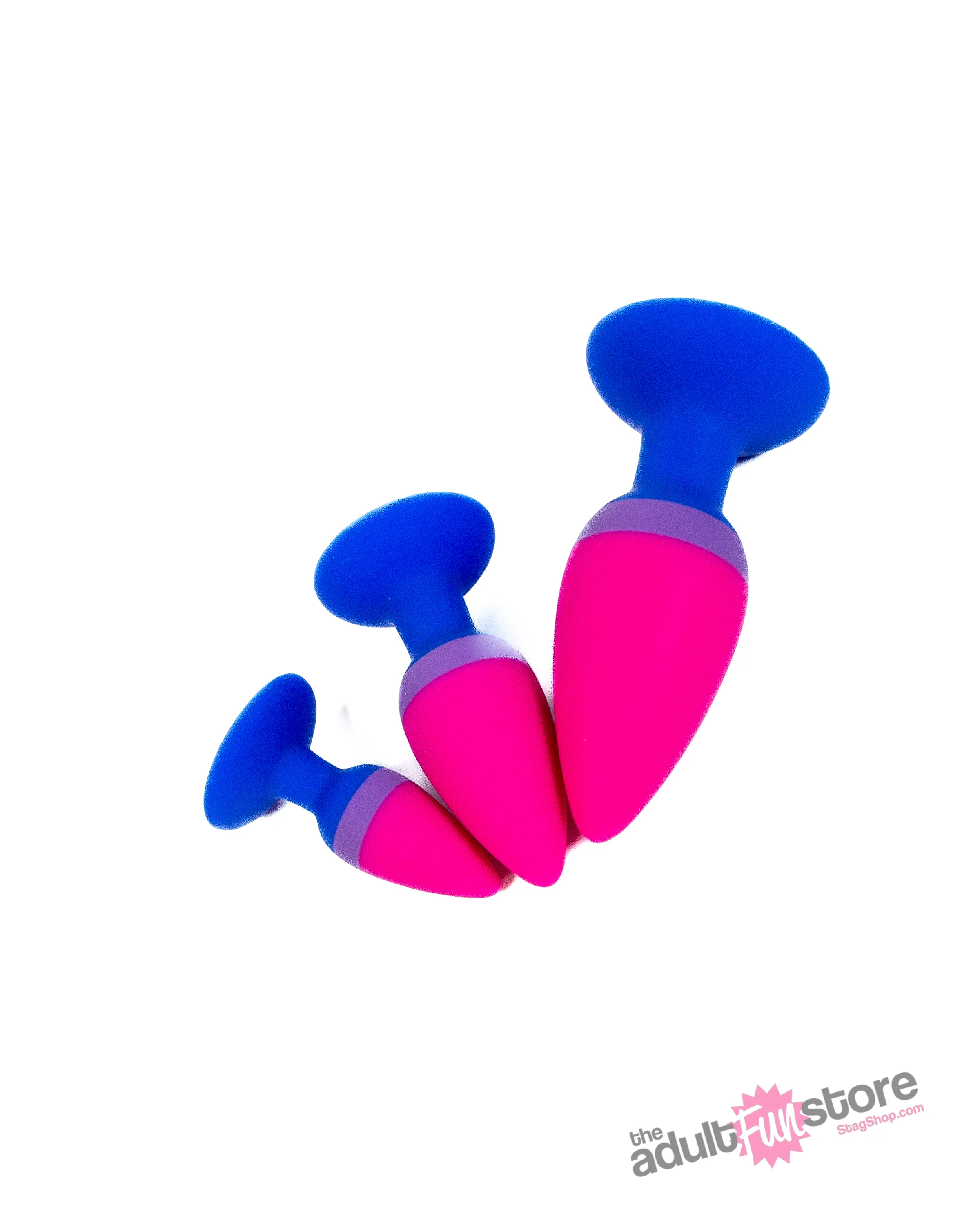 NS Novelties - Colours -  Silicone Bi-Flag Anal Training Kit - Image 3