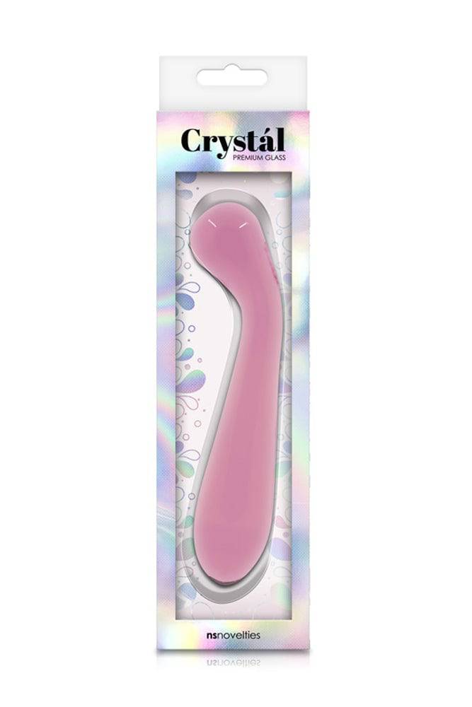 NS Novelties - Crystal - Glass G-Spot Wand - Pink - Image 2