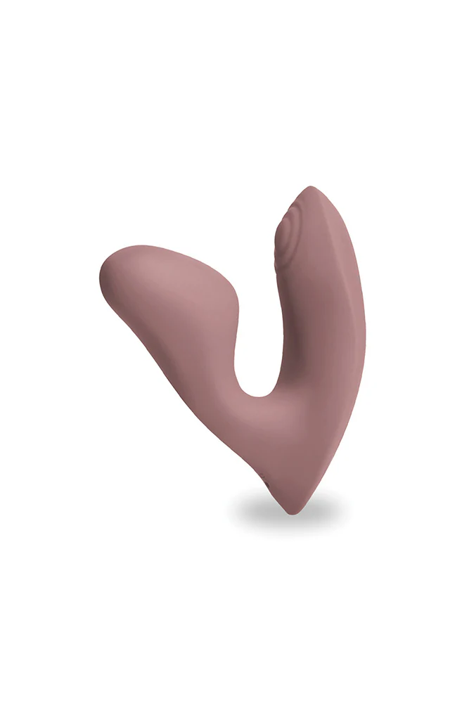 NS Novelties - Desire - Demure Dual Stimulation Wearable Vibrator - Autumn Rose