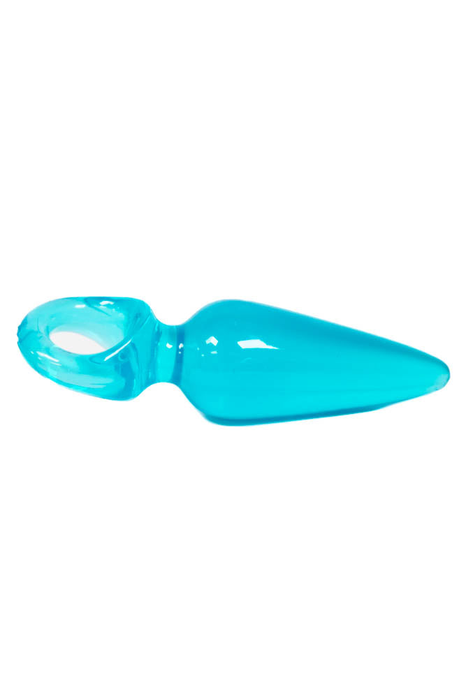 NS Novelties - Jolie - Pleasures Mini Butt Plug - Aqua - Image 4