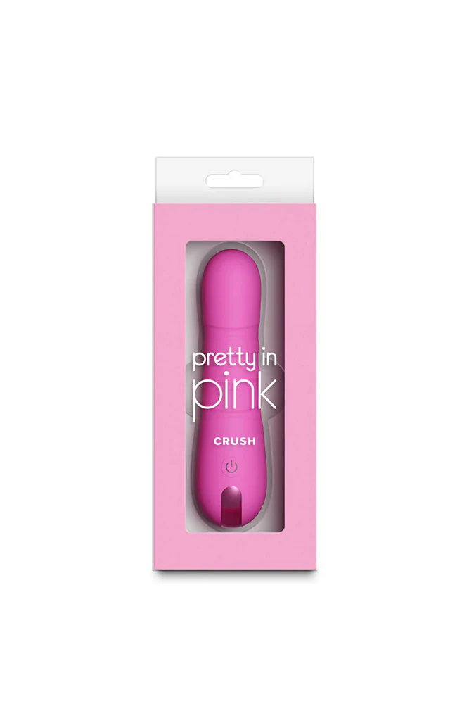 NS Novelties - Pretty In Pink - Crush Thrusting Vibrator - Image 3
