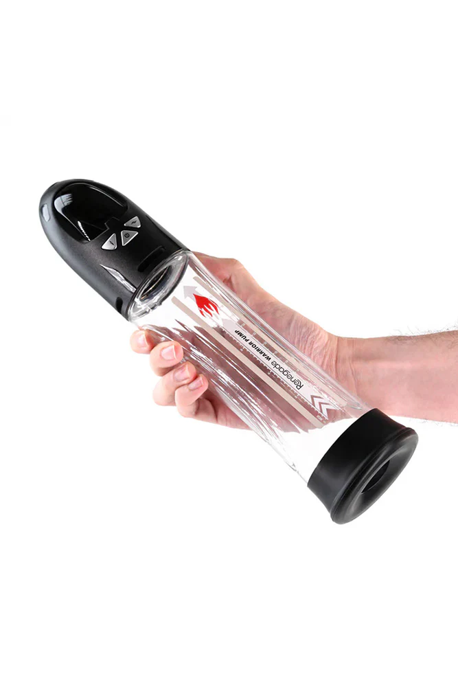 NS Novelties - Renegade - Warrior Pump Automatic Waterproof Penis Pump - Image 2