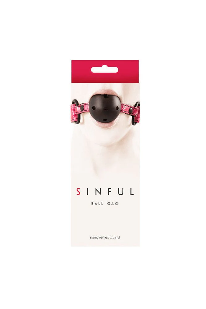 NS Novelties - Sinful - Ball Gag - Assorted Colors - Image 4