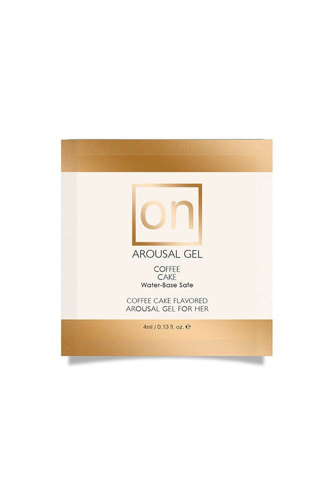 ON by Sensuva - Coffee Cake Arousal Gel For Her - Single Use Packet