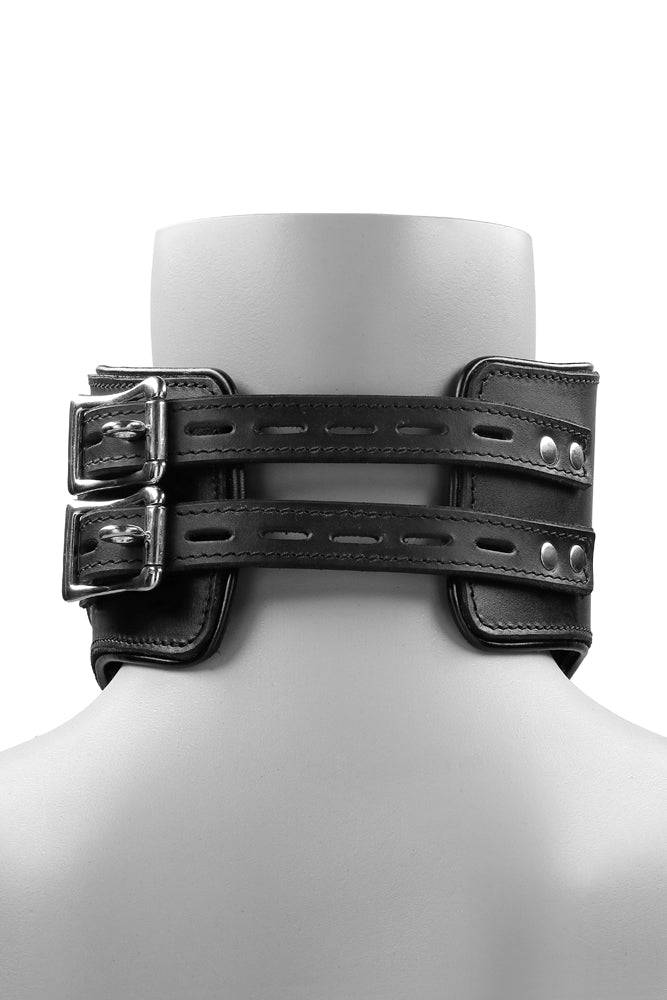 Ouch by Shots - Heavy Duty Padded Posture Collar - Black - Image 5