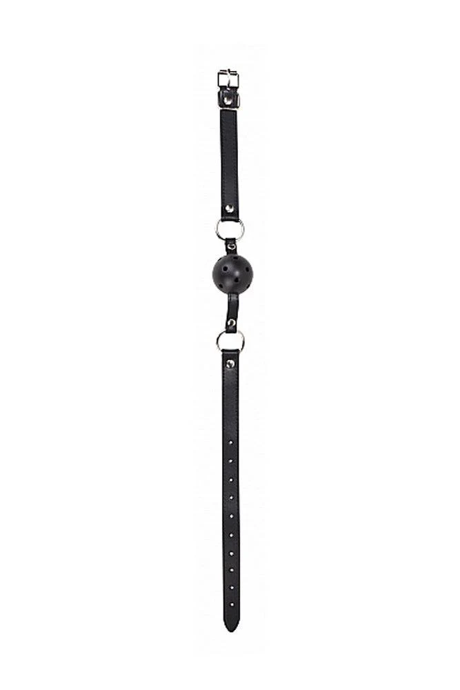 Ouch by Shots Toys - Ball Gag - Black