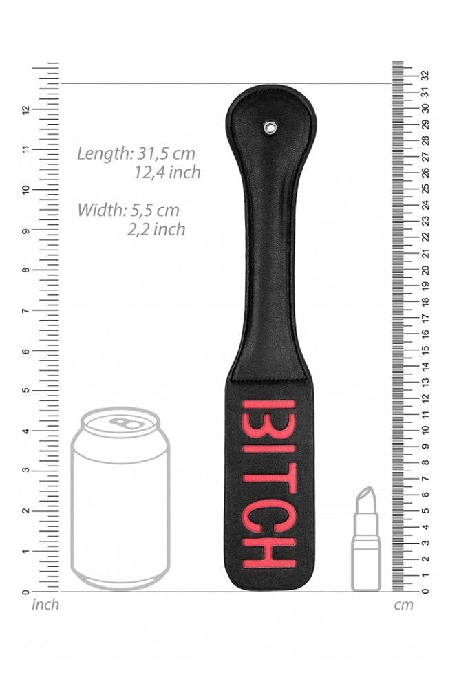 Ouch by Shots Toys - BITCH Paddle - Black - Image 5