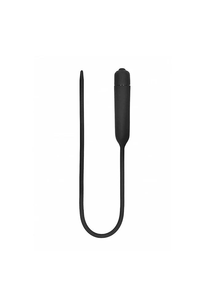 Ouch by Shots Toys - Extra Long Vibrating Silicone Urethral Sound