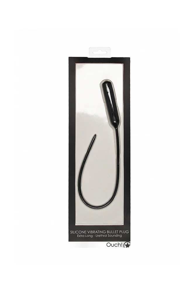 Ouch by Shots Toys - Extra Long Vibrating Silicone Urethral Sound - Image 7