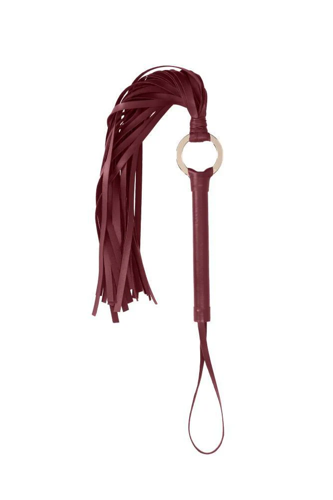 Ouch by Shots Toys - Halo - Flogger - Burgundy - Image 2