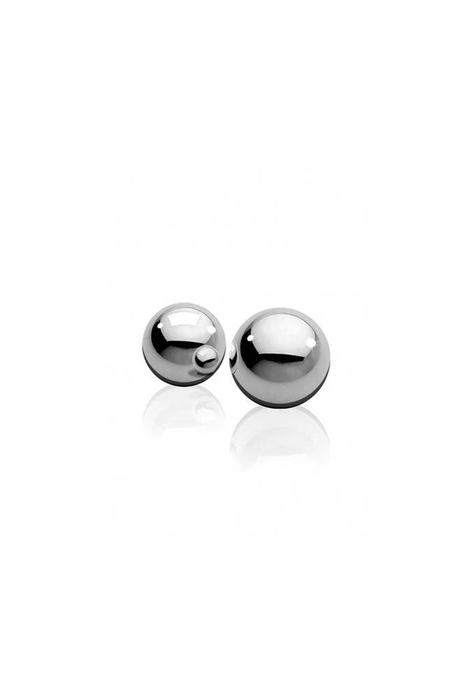 Ouch by Shots Toys - Heavy Weight Ben Wa Balls - Silver