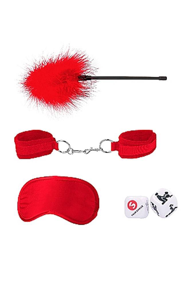 Ouch by Shots Toys - Introductory Bondage Kit 2 - Red