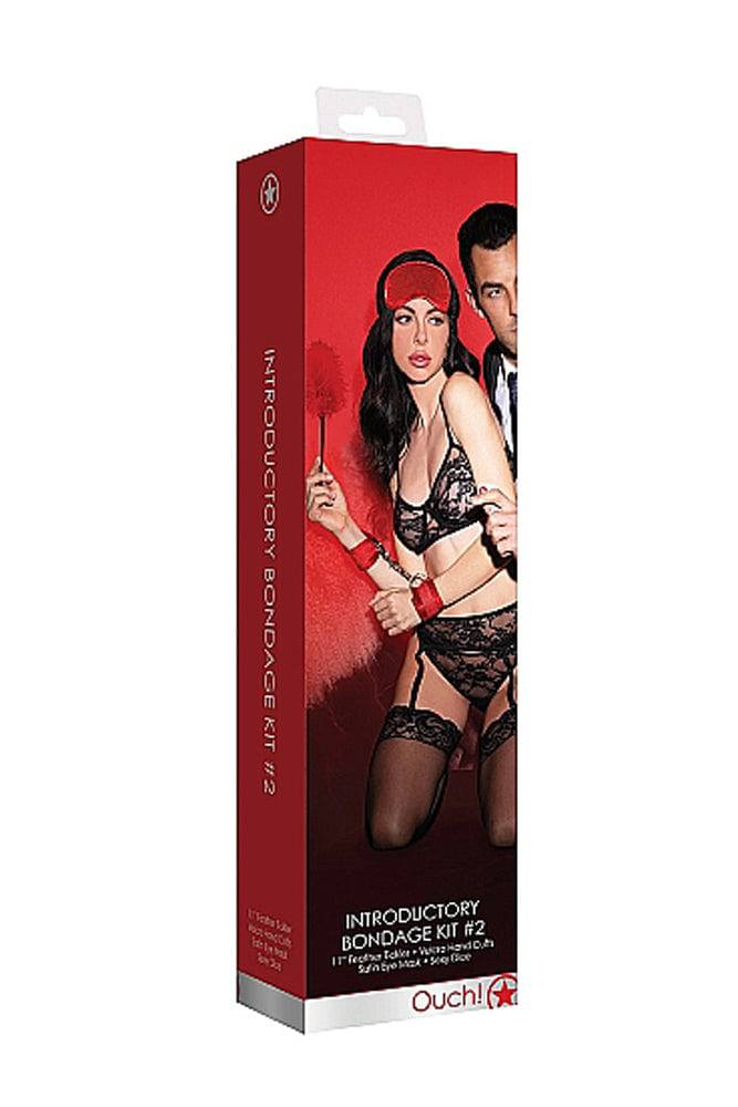Ouch by Shots Toys - Introductory Bondage Kit 2 - Red - Image 2