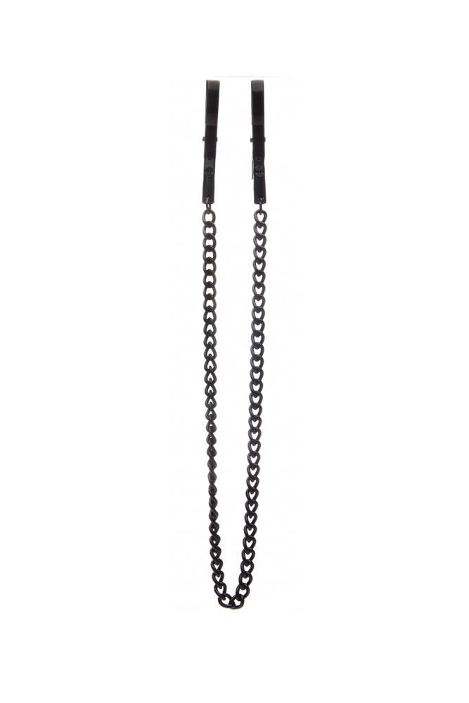 Ouch by Shots Toys - Pincers Nipple Clamps - Black