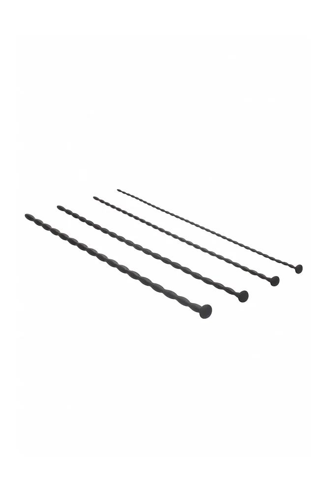 Ouch by Shots Toys - Silicone Spiral Screw Urethral Sounding Set - Image 3