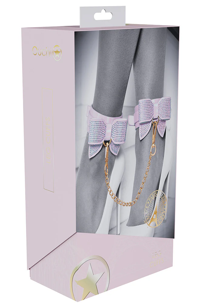 Ouch International - Paris Collection - Leg Cuffs - Image 8