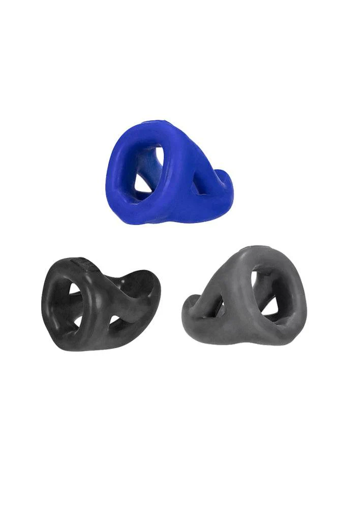 Oxballs - Hunkyjunk - Slingshot 3-Ring Teardrop Cocksling - Assorted Colors