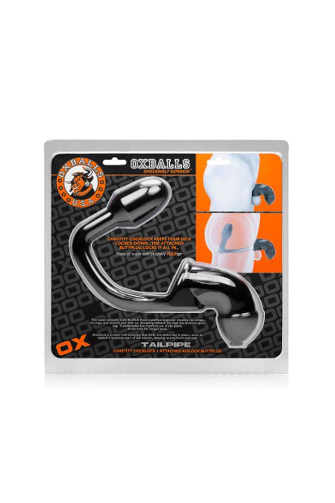 Oxballs - Tailpipe Asslock & Cocklock - Black - Image 4
