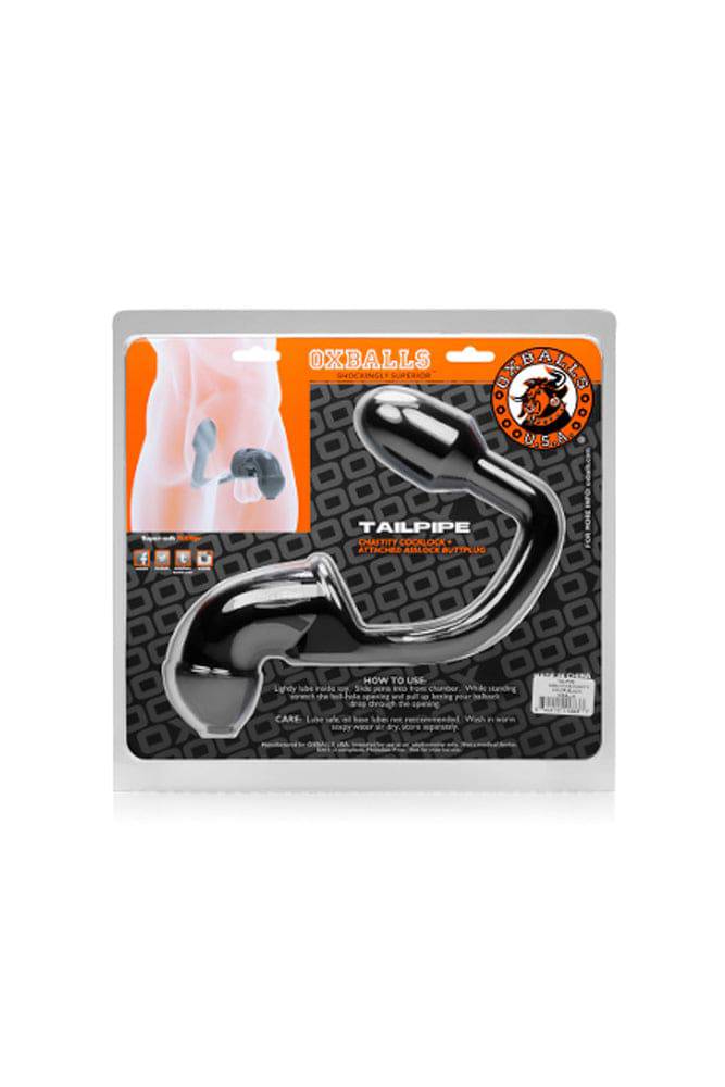 Oxballs - Tailpipe Asslock & Cocklock - Black - Image 5