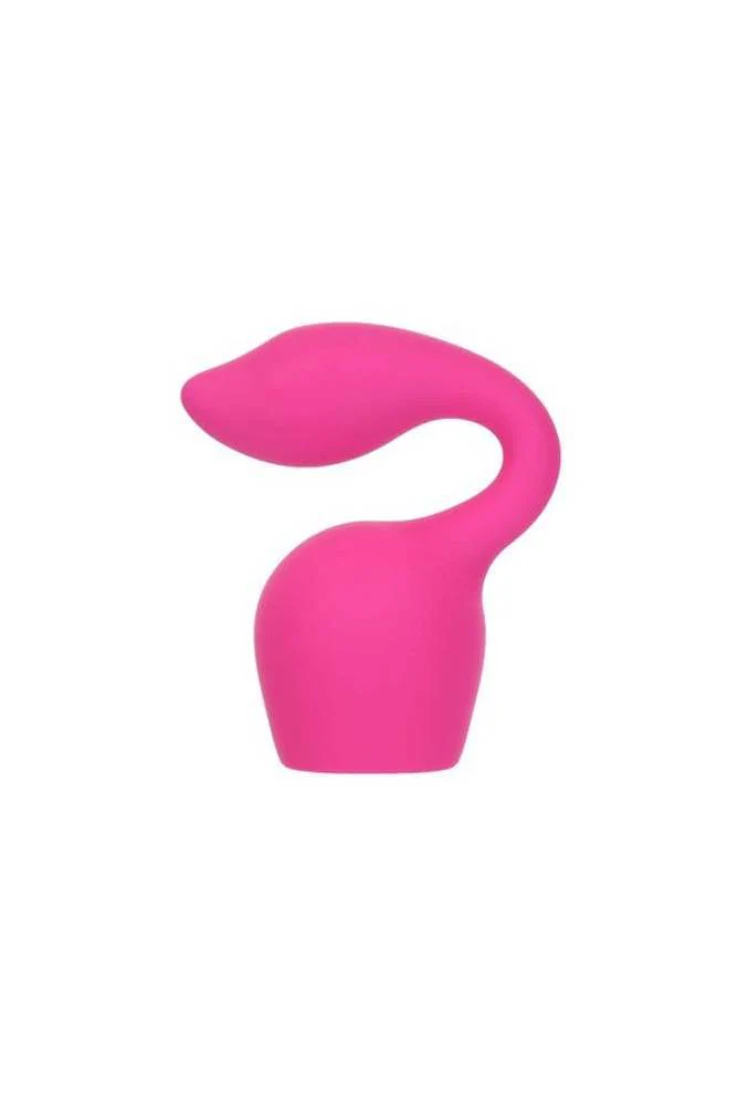 PalmPower - Extreme Curl Silicone Massage Wand Attachment - Pink