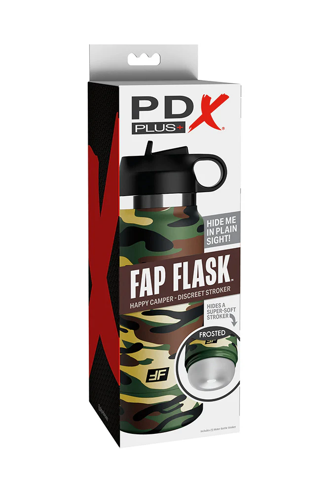 PDX - PDX Plus - Fap Flask - Happy Camper Water Bottle Stroker - Image 7