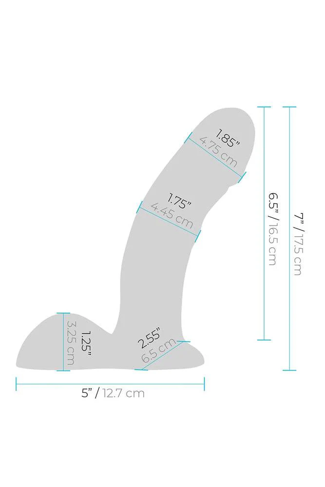 Pegasus - 6.5" Remote Control Realistic Silicone Dildo With Balls And Harness - Pink - Image 9