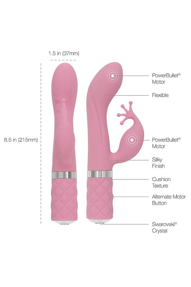 Pillow Talk - Kinky Dual Rechargeable Vibrator - Image 2