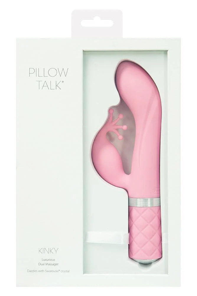 Pillow Talk - Kinky Dual Rechargeable Vibrator - Image 8