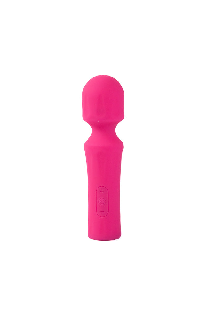 Pink Pussycat - Mini Wand Vibrator - Pink