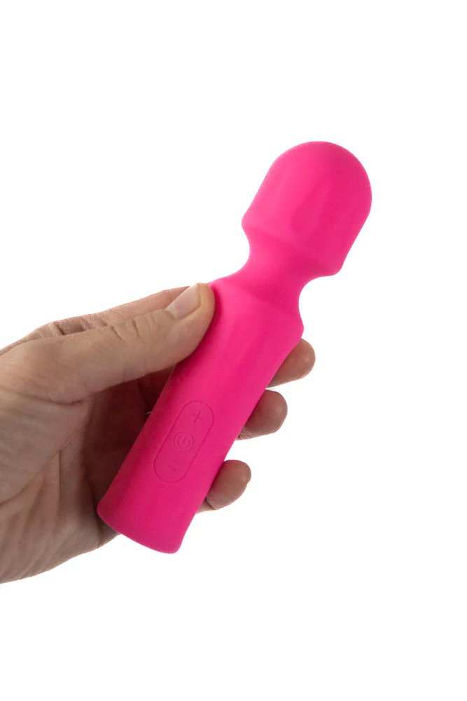 Pink Pussycat - Mini Wand Vibrator - Pink - Image 2