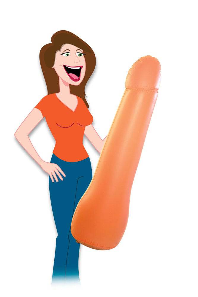 Pipedream - Bachelorette Party Favors - Captain Pecker - The 6' Inflatable Party Pecker - Image 3