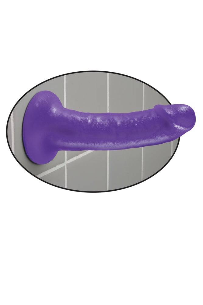 Pipedream - Dillio - Slim Realistic Dildo - 6 inch - Purple - Image 8