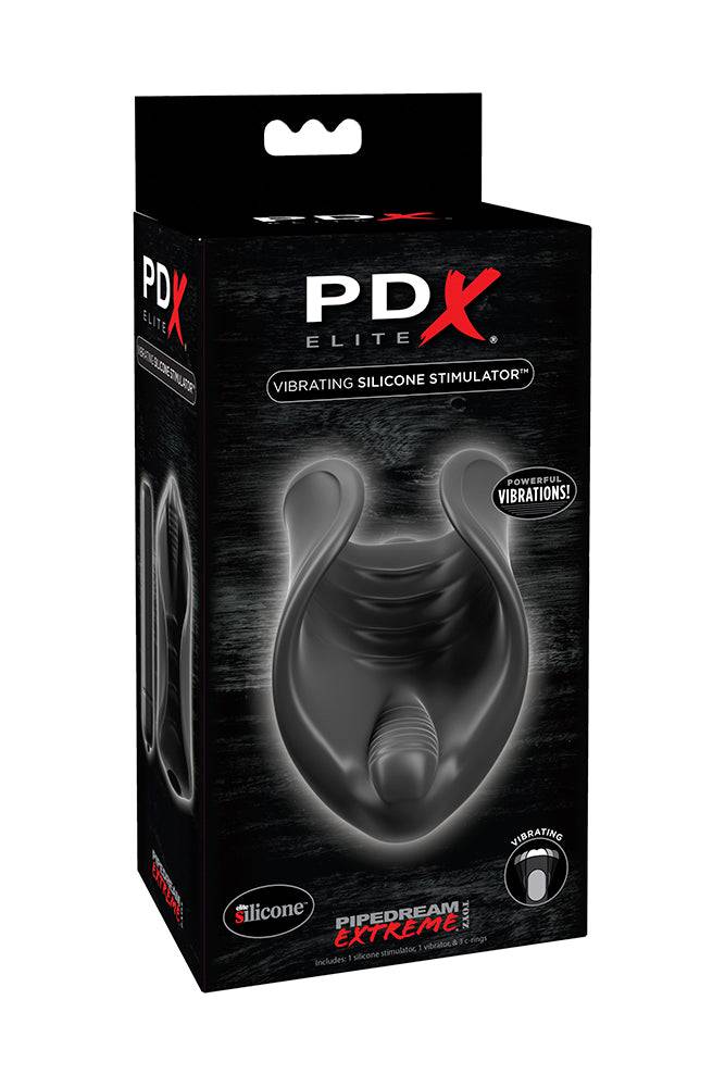 Pipedream Extreme - PDX Elite - Vibrating Silicone Stimulator - Black - Image 7