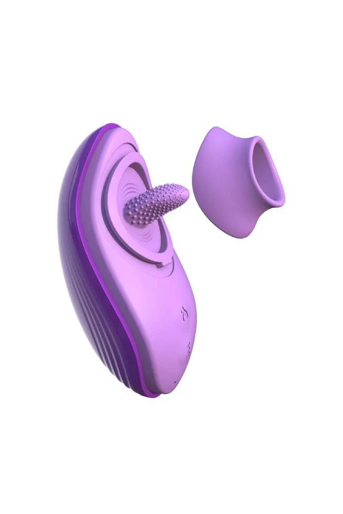 Pipedream - Fantasy For Her - Her Silicone Fun Tongue Warming Tongue Vibrator