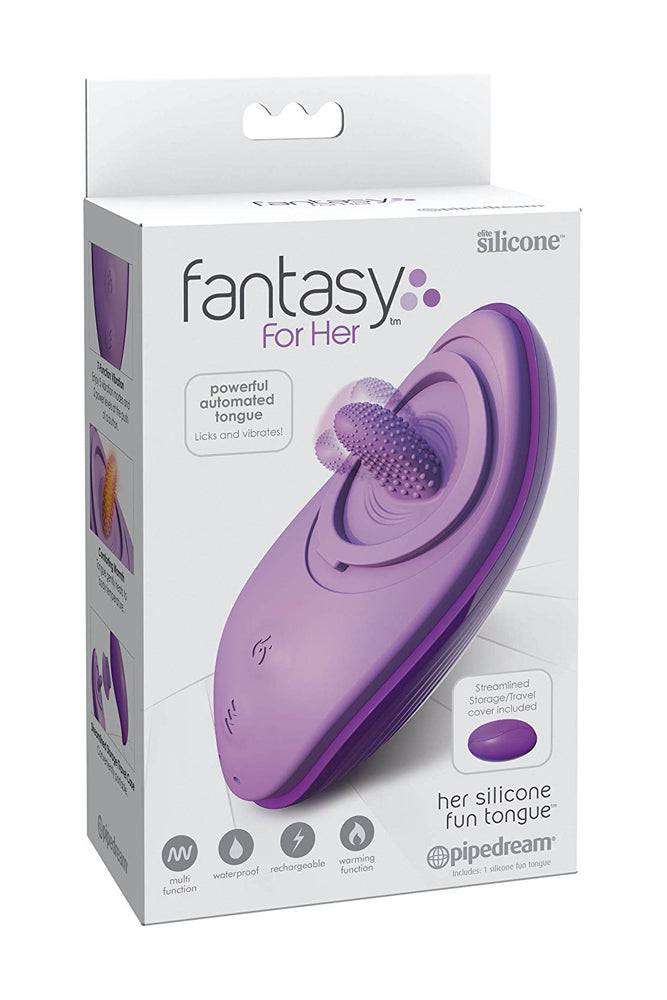 Pipedream - Fantasy For Her - Her Silicone Fun Tongue Warming Tongue Vibrator - Image 12