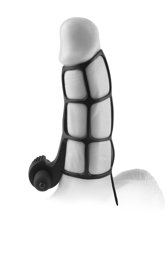 Pipedream - Fantasy X-tensions - Deluxe Silicone Power Cage - Vibrating Cock Cage - Image 3