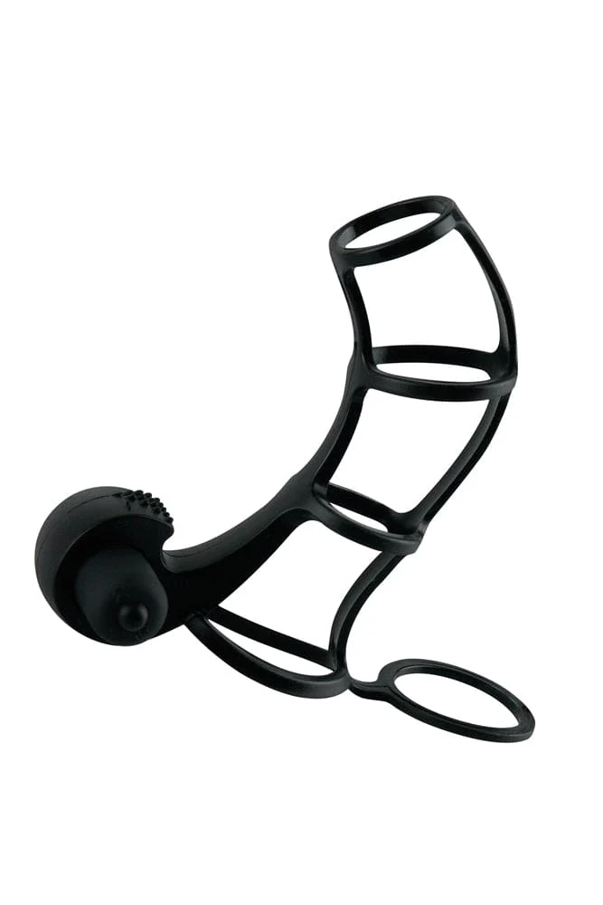 Pipedream - Fantasy X-tensions - Deluxe Silicone Power Cage - Vibrating Cock Cage - Image 5